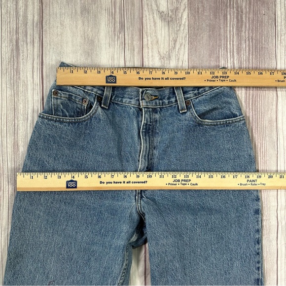 Vintage Levi's 550 High Waist Mom Jeans Women's 8 MIS M Denim 90s Y2K - Picture 13 of 13